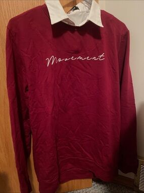 SHEIN Red long sleeve